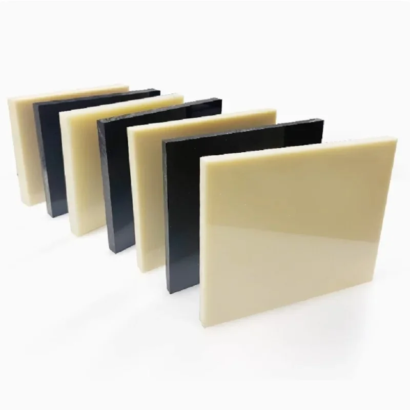 

ABS Plate Plastic Plates Sheet CNC Engeering Materials Beige Black
