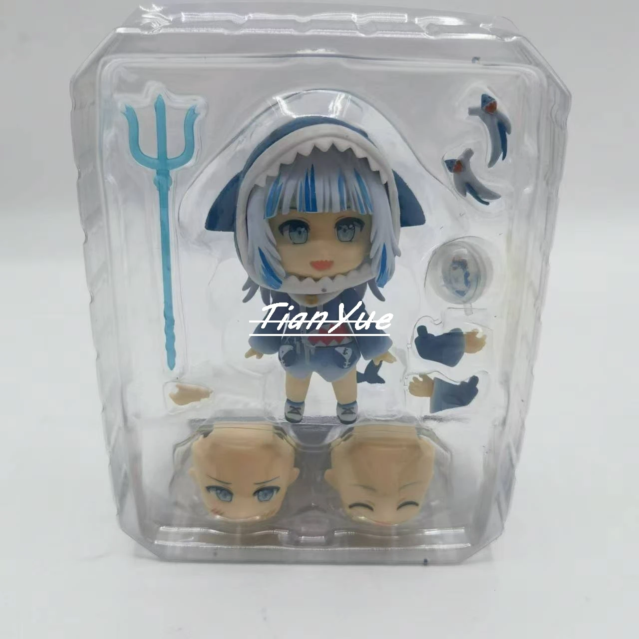 Аниме Gawr Gura 1688 милая Hololive Girl шарнирная фигурка модель игрушки Рождественский подарок 10 см