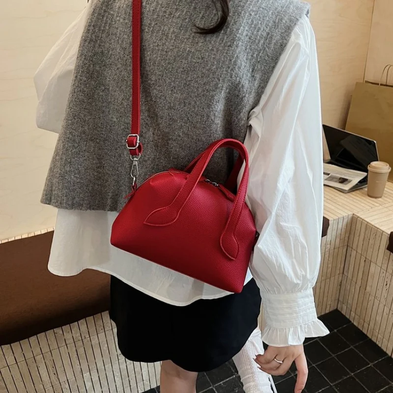 

High-End Luxury Brand Ladies Messenger Bag Leather Elegant Famous Designer Daily Fashionable Vintage Commuter Bag​