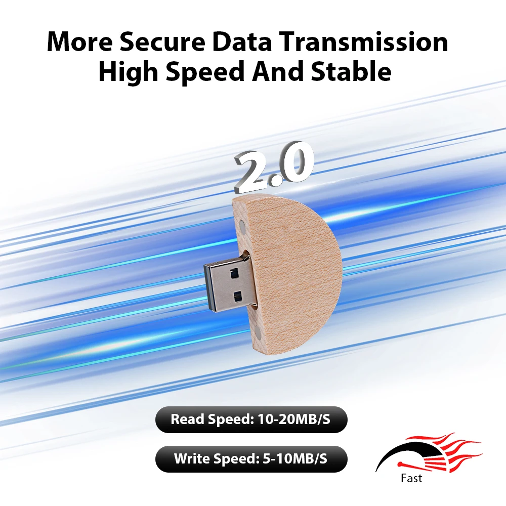 محرك فلاش USB مستدير من خشب القيقب 128 جيجابايت شعار مخصص مجاني ذاكرة عصا 64 جيجابايت محرك القلم الإبداعي 32 جيجابايت 100% سعة حقيقية قرص U 16 جيجابايت