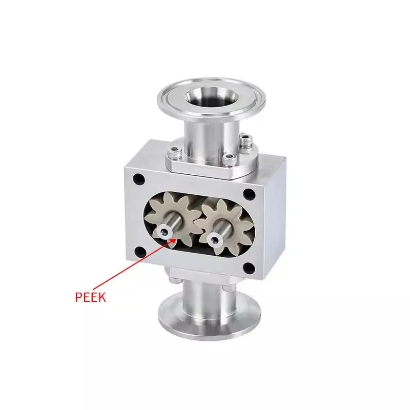 High Precision Stainless Steel Gear Metering Pump Magnetic Drive Corrosion-Resistant Filling Oil Pump Industrial Liquid Transfer