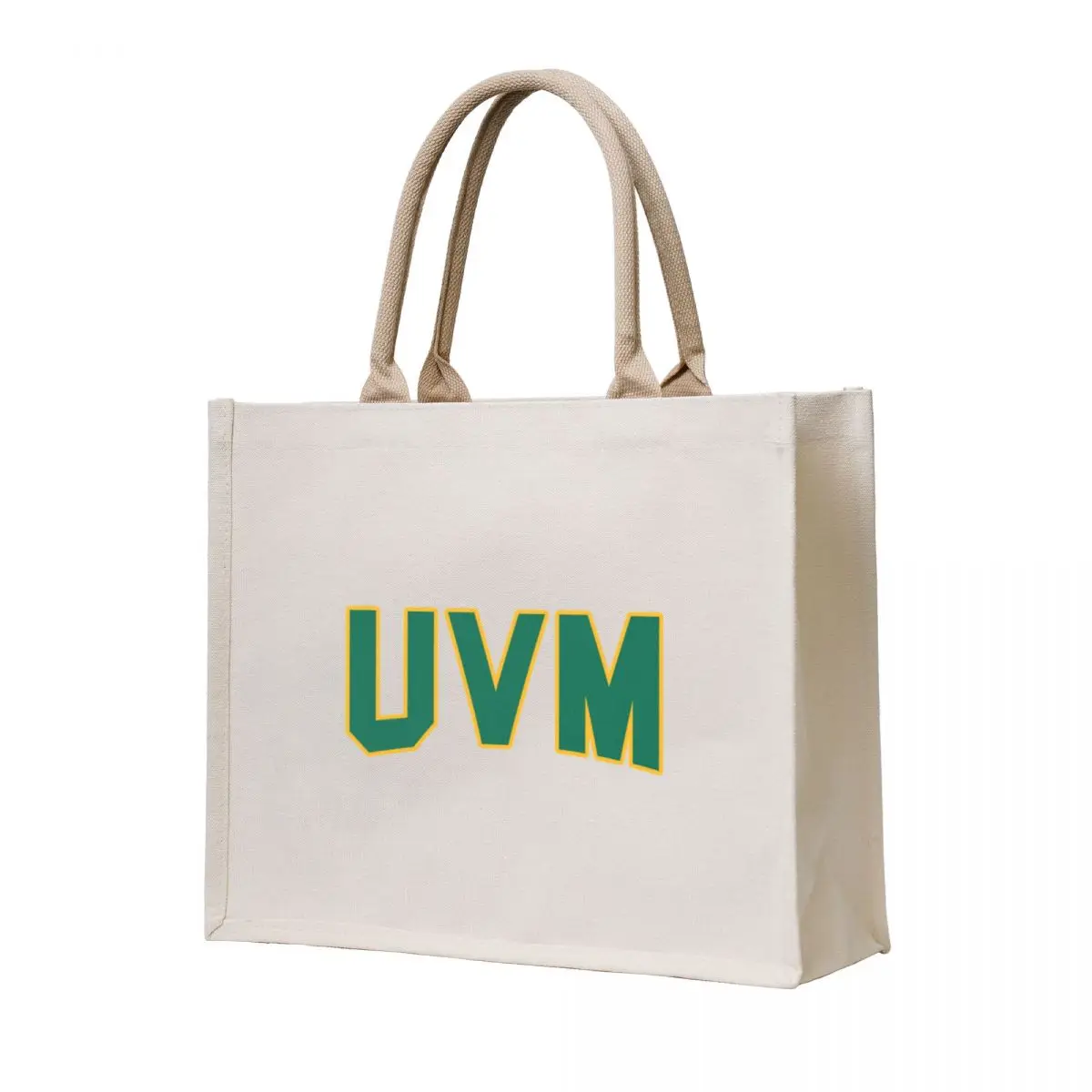 

UVM Collegiate Block Tote Bag woman shopping bag Custom bag Lady bags