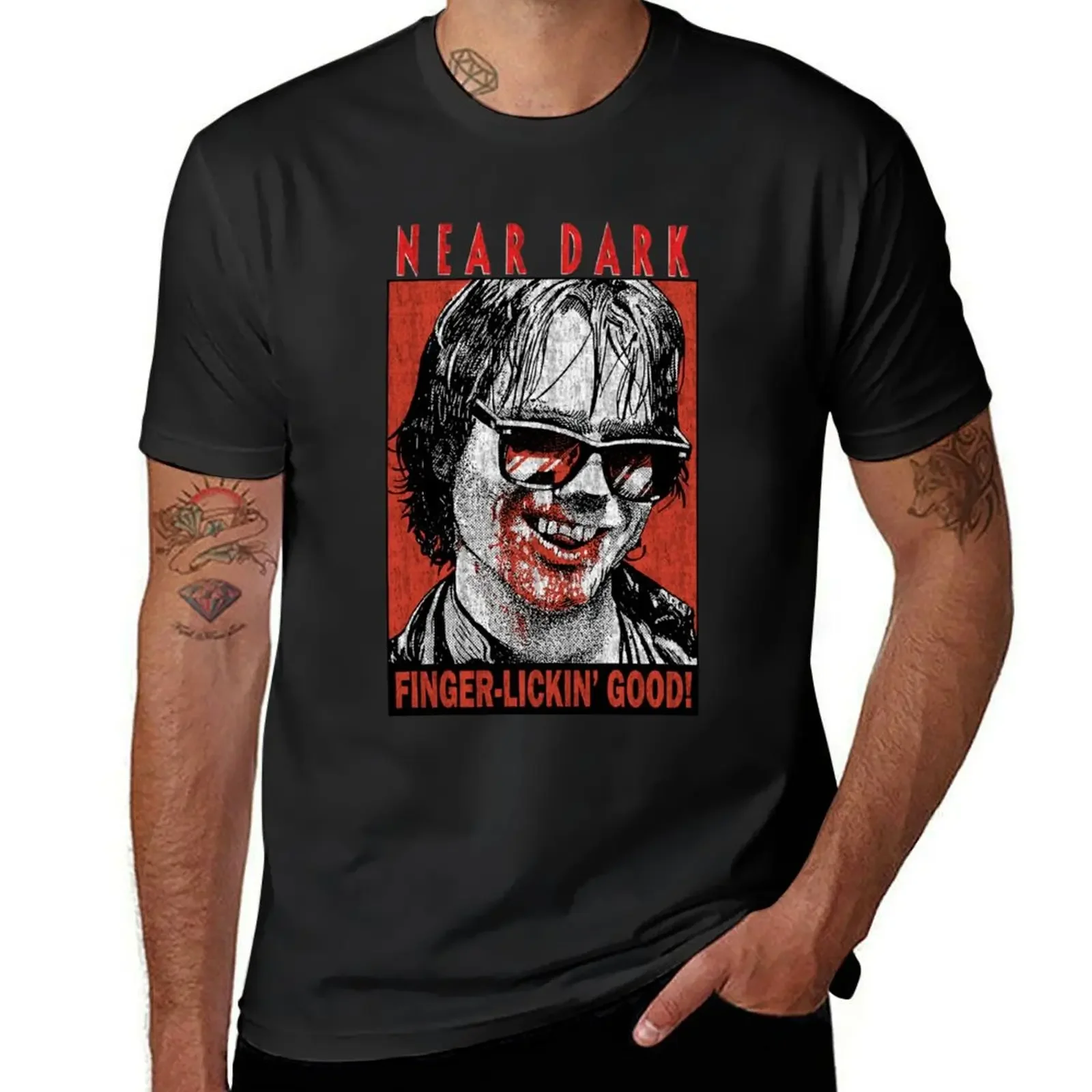 Near Dark Classic . T-Shirt graphic tee shirt cute tops big and tall t shirts for men