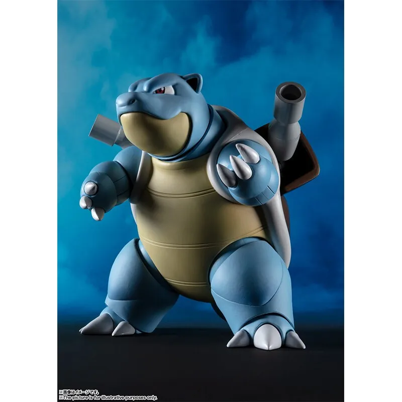 BANDAI Bandai SHF Super Mobile Pokémon Pokemon Figure Toy, Water Arrow Turtle