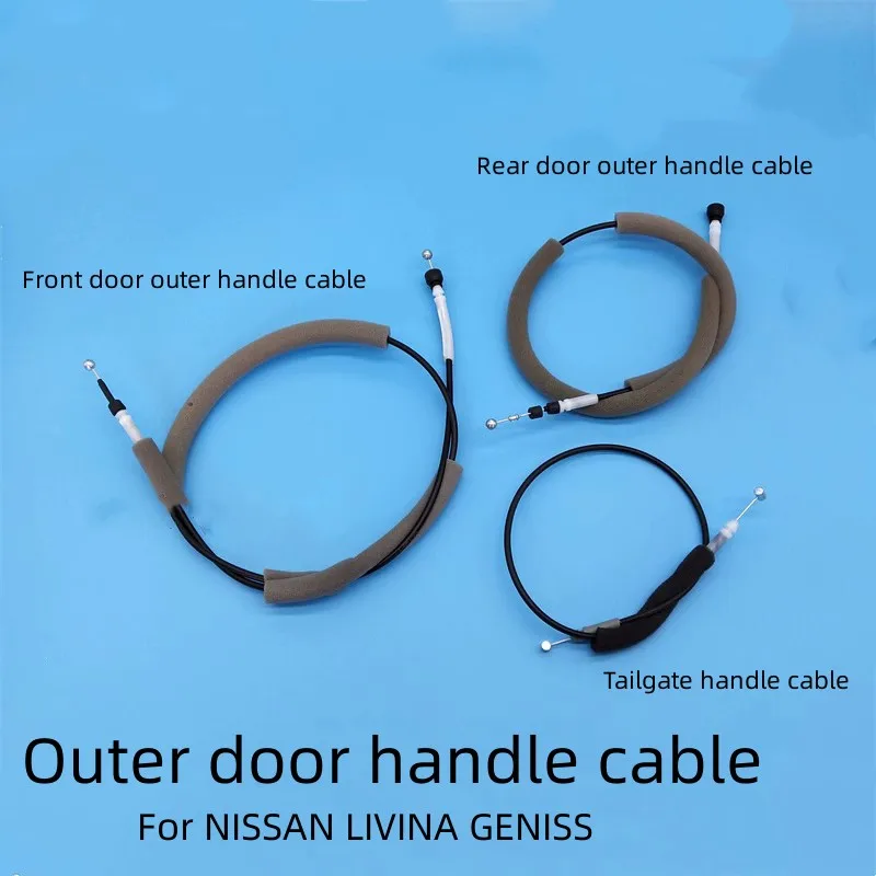 

For NISSAN LIVINA GENISS Car Exterior Door Handle Cable Trunk Lock Block Stay Wire Tailgate Handle Lock Cable
