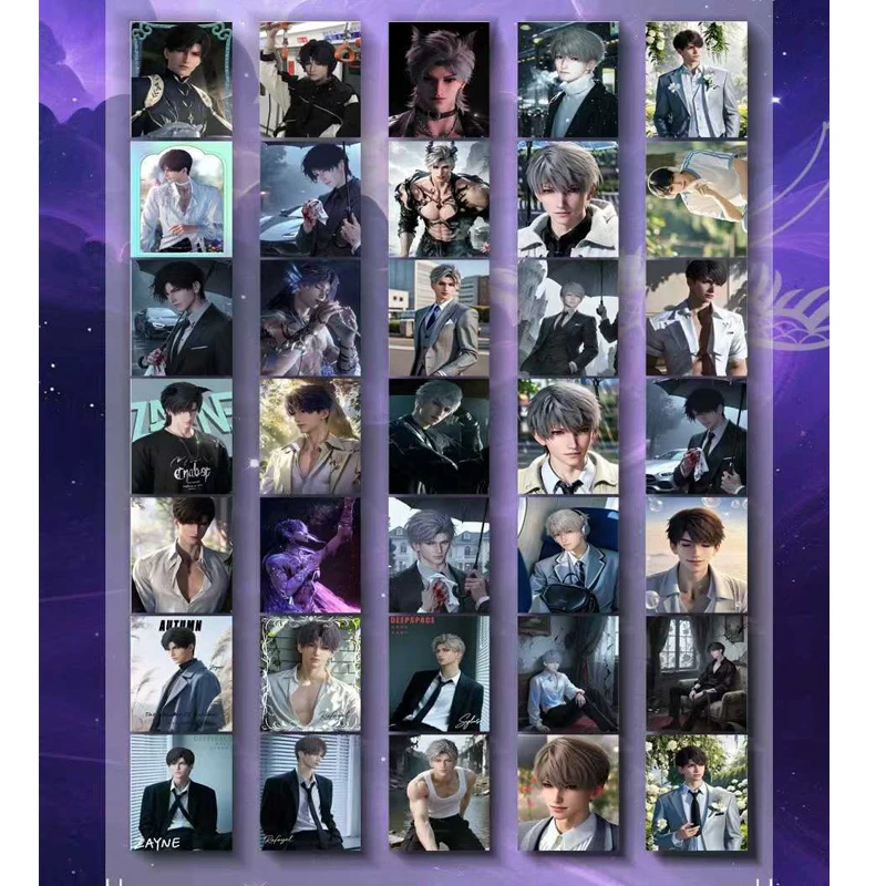 Originele Liefde En Deepspace Collectie Kaarten 6.3*8.8 cm Knappe Anime Verschillende Stijlen Game Karakters Game Kaarten Fans Gift