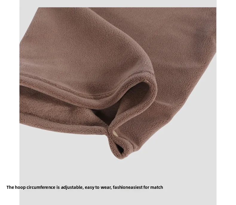 Luxus Winter Skifahren Kaschmir Warmer Schal Männer und Frauen Outdoor Winddicht Kältebeständig Solide Gamasche Magisches Kopftuch Halsabdeckung – Detail 4