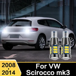 2Pcs For Volkswagen VW Scirocco MK3 3 2008 2009 2010 2011 2012 2013 2014 LED Car Reverse Light Canbus Lamp Bulbs Accessories