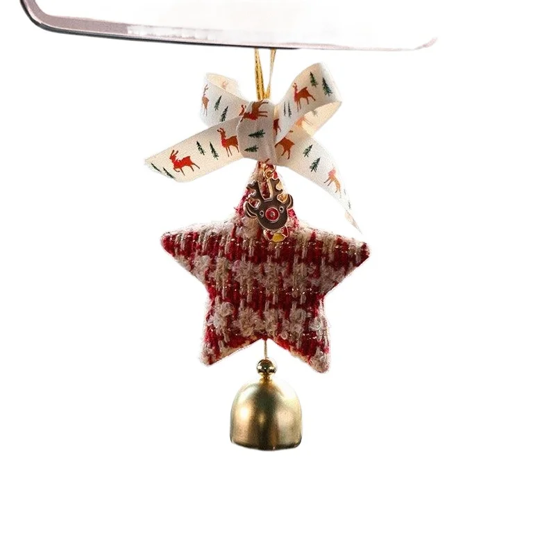 Christmas decorations ornaments ins-style setup hanging decorations tree décor atmosphere bells outfit gifts