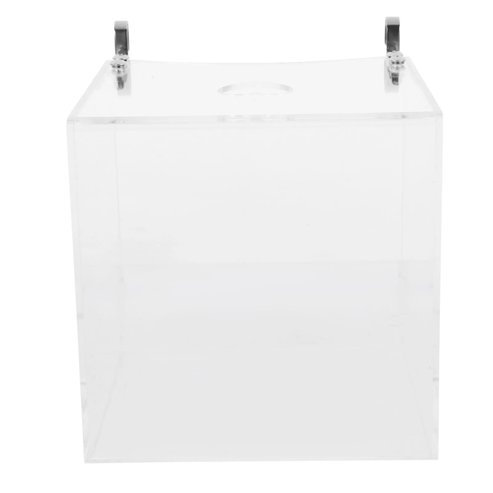 

Transparent Hanging Bird Bath Cube for Parrots Bathtub Shower Box Cage Accessory Moisturizing Cleaning Pet Grooming