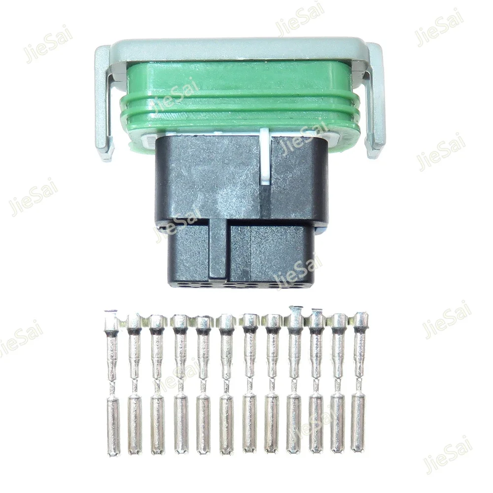 12 Pin 0.8 Series Miniature Auto Waterproof Socket Car Wiring Terminal Sealed Connector Automotive Adapter