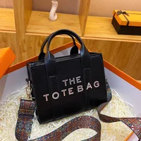 Bolso de mano con letras de marca, bolso de diseño minimalista, bolso cruzado de moda europea y americana, un hombro Retro para mujer