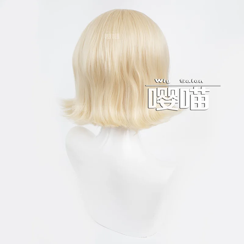 السيدة فارو إيفلين مورا شعر مستعار تأثيري لعبة الهوية الخامس مقاومة للحرارة شعر مستعار اصطناعي أنيمي هالوين حفلة تأثيري ازياء السيدة فارو الباروكات