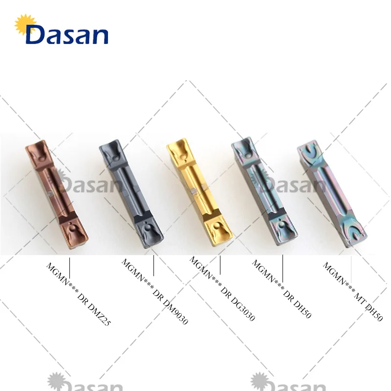 10PCS MGMN200 DASAN MGMN300 MGMN400 MGMN250 MGMN150 DR MT Original Carbide Inserts CNC Groove Cutter Tool for Hard Steel