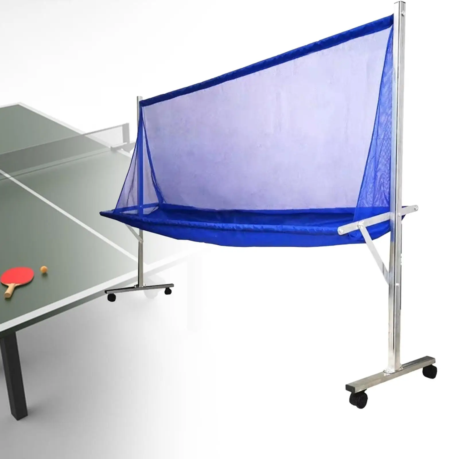 Rolling Table Tennis Collection Net Training Supplies Equipment Lightweight Ping Pong Ball Collecting Net for Ping Pong Robot