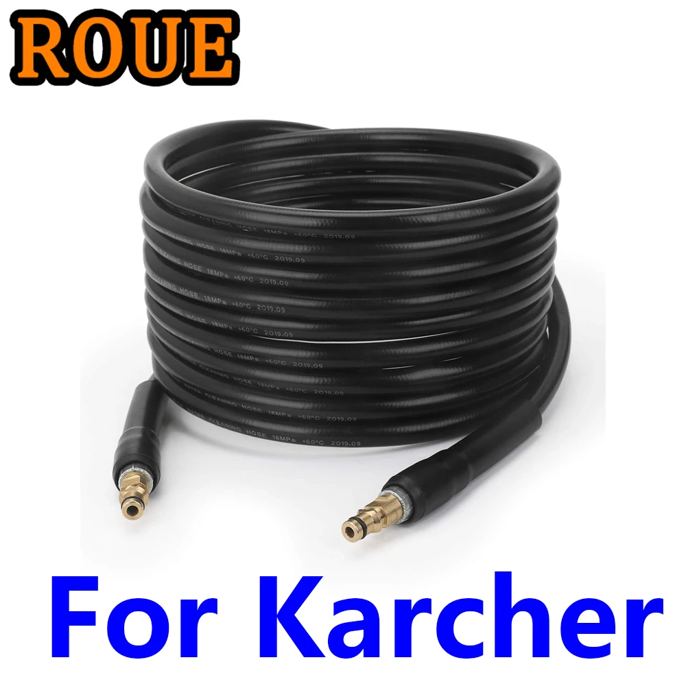 Pressure Washer Replacement Hose for Karcher K2 K3 K4 K5 K6 Jet Wash Extension Hose Click Type Plug Quick Connect for Car Wash