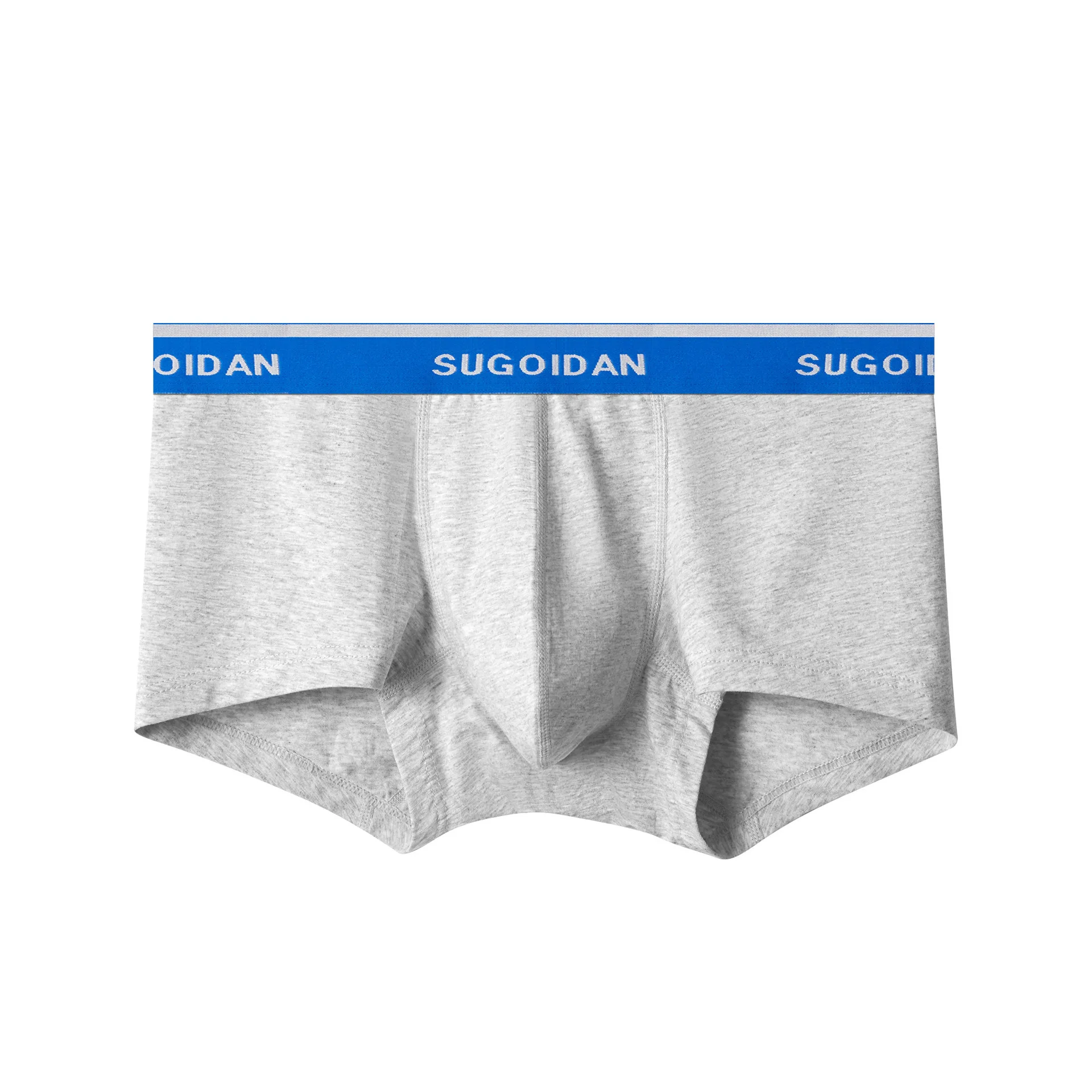 

Men's Cotton Boxer Shorts with U-Pouch, Low Rise Sports Underwear, Breathable & Comfortable