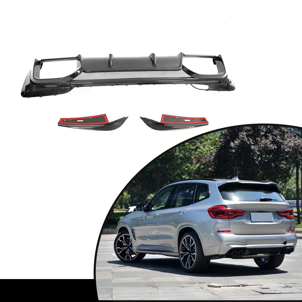 New fashion 4pcs Carbon Fiber Rear Diffuser for · X3M F97 19-21