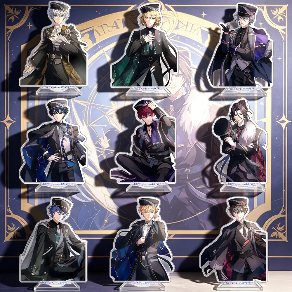 Llavero de acrílico con personajes de anime y videojuegos: Promise of Wizard, Snow, Rustica, Heathcliff, Faust, Cain, Nero, Mithra, Arthur, Shylock