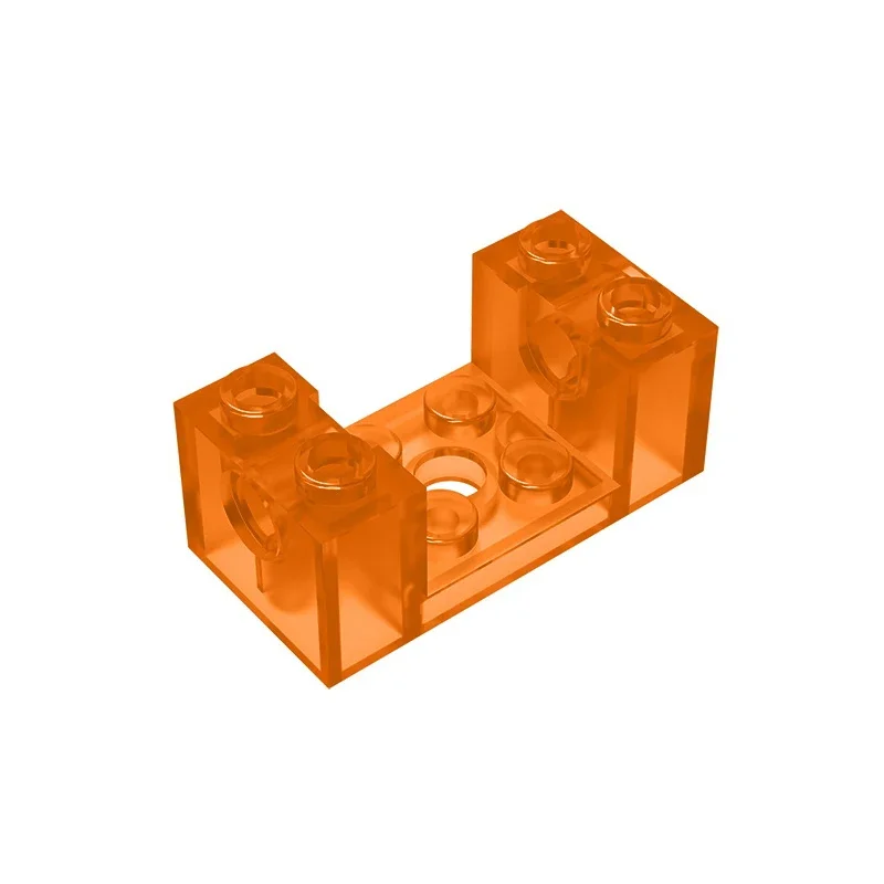 Gobricks GDS-1174 Técnico, Tijolo 2 x 4 x 1 1/3 com 2 x 2 Furos e Recorte Presentes compatível com lego 18975 26447 DIY