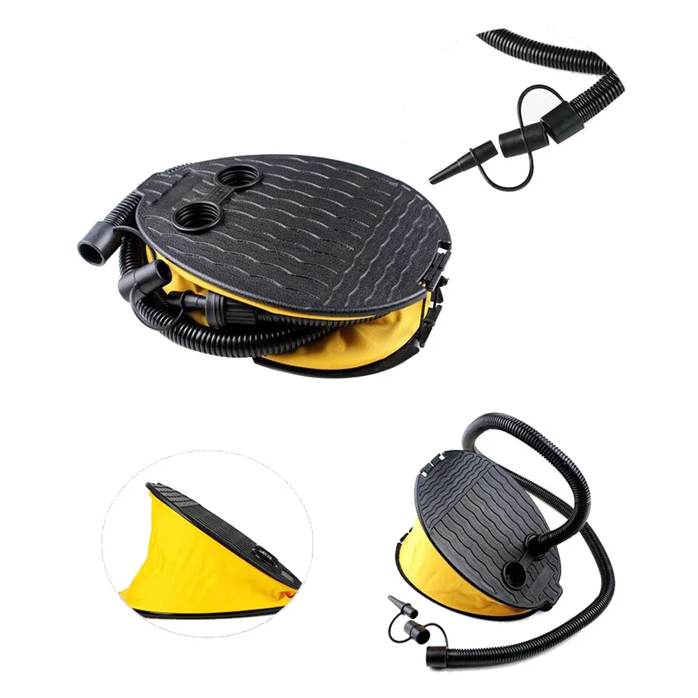 Outdoor Foot Pump Air Pump Inflator for Camping Mat Mattress Balloon Inflatable Bed Boat Swimming Floating Accessories