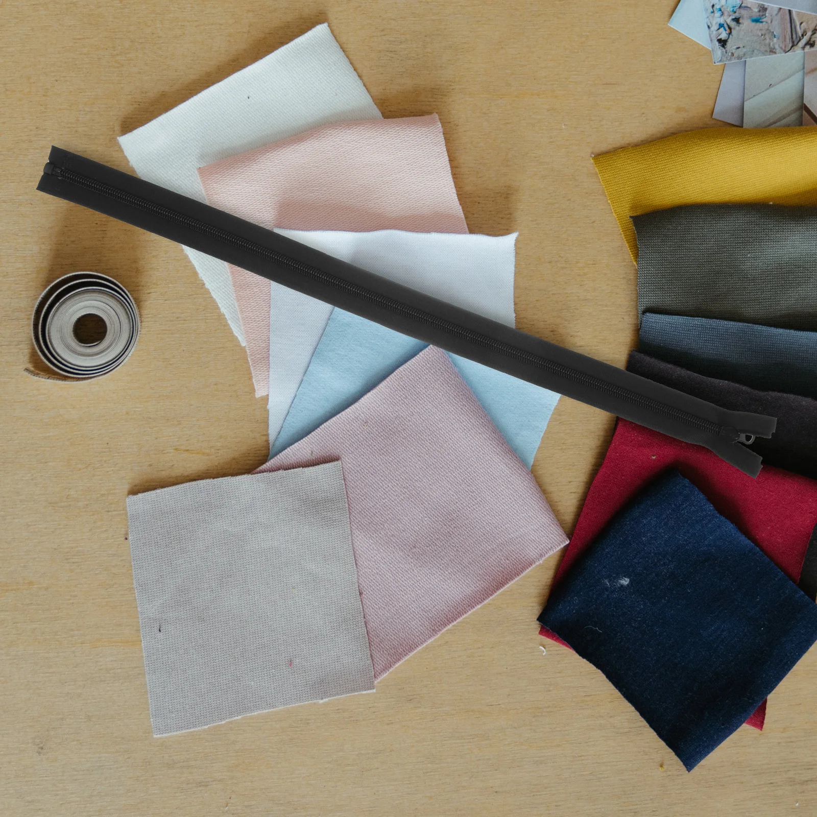 

10Pcs Multi-Use Zipper for Sewing DIY Crafts Bags Clothing Nylon Zippers with Lifting Ring Zipper for Bags DIY Sewing Zippers