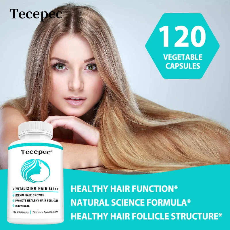 Hair Care Vitamins with Biotin, Collagen & Saw Palmetto for Men & Women To Support Healthy Hair & Follicles