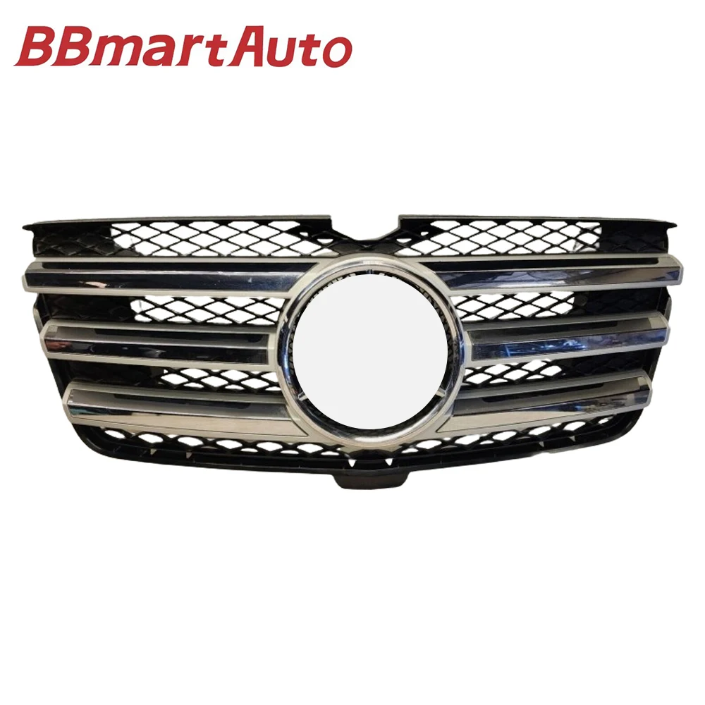 A1648803185 A1648170116 BBmart Auto Parts 2pcs Front Radiator Grill And Logo For Mercedes Benz 2011-2012 GL550 Car Accessories