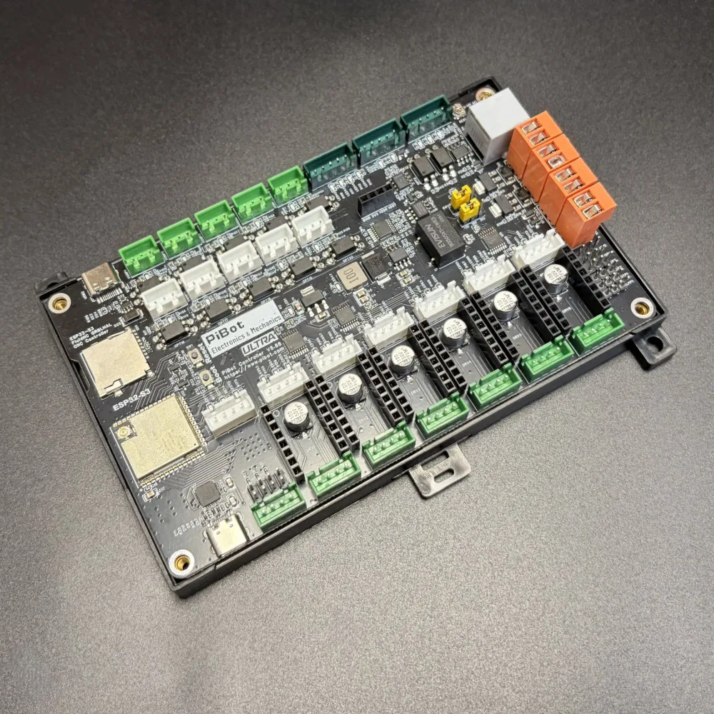 PiBot FluidNC GrblHAL ESP32-S3 6+1 Axis CNC Controller V5.88 Ultra