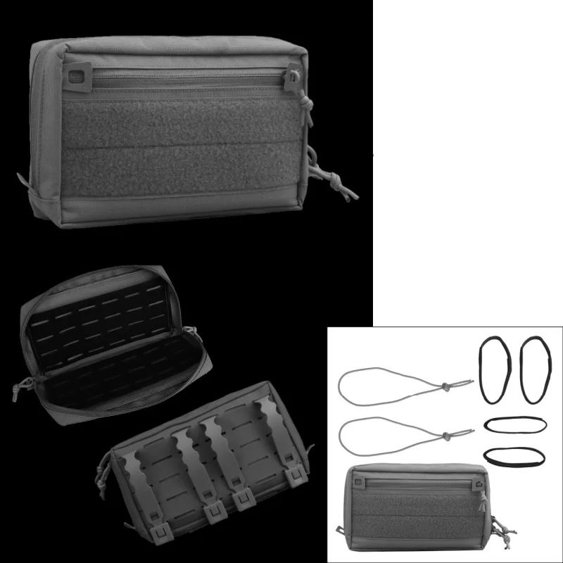 

Attacker Horizontal First Aid Kit | Quick Release IFAK Pouch | For Chest Rig & Belt Accessories