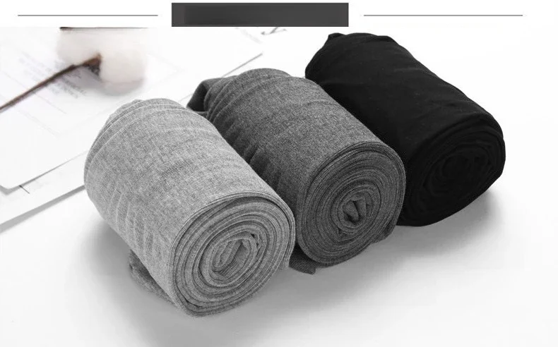 Gerippte Thermo-Leggings mit vertikalen Streifen für Damen im Herbst und Winter, Fleece, verdickt, Street Ready, nahtlos, hohe Taille, Thermohose – Detail 5