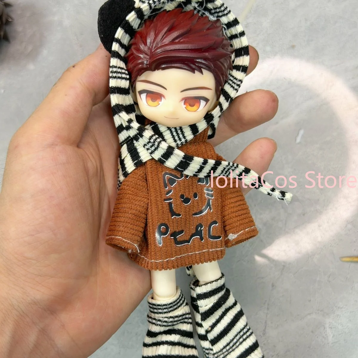 Love and Deepspace Valko Ob11 Ob12 1/12 BJD Doll Set Movable Joints Anime Figures Kawaii Dress-up Toy Birthday Gift Cosplay