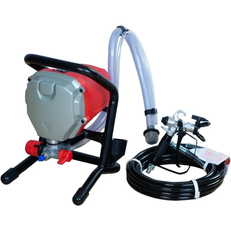 High Pressure Airless Paint Sprayer - 3000PSI, 5/8HP, 650W Power Painter, Ideal for Home Interior, Exterior, Commercial Use,