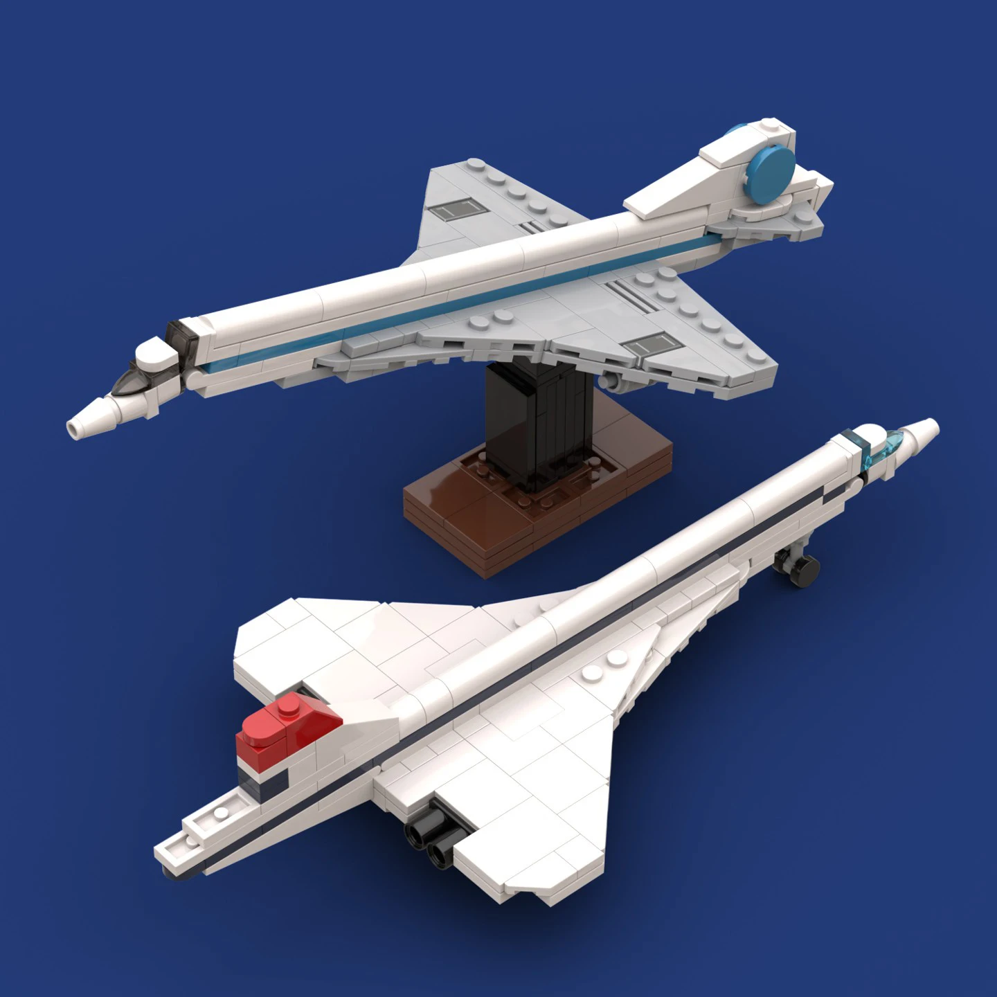 

MOC мини транспортные самолеты строительные блоки авиалайнер самолет кирпичи игрушки детский подарок