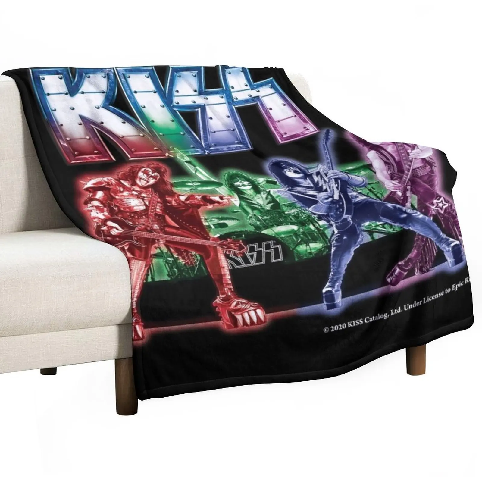 

KISS band Throw Blanket Blankets For Baby throw blanket for sofa Winter bed blankets