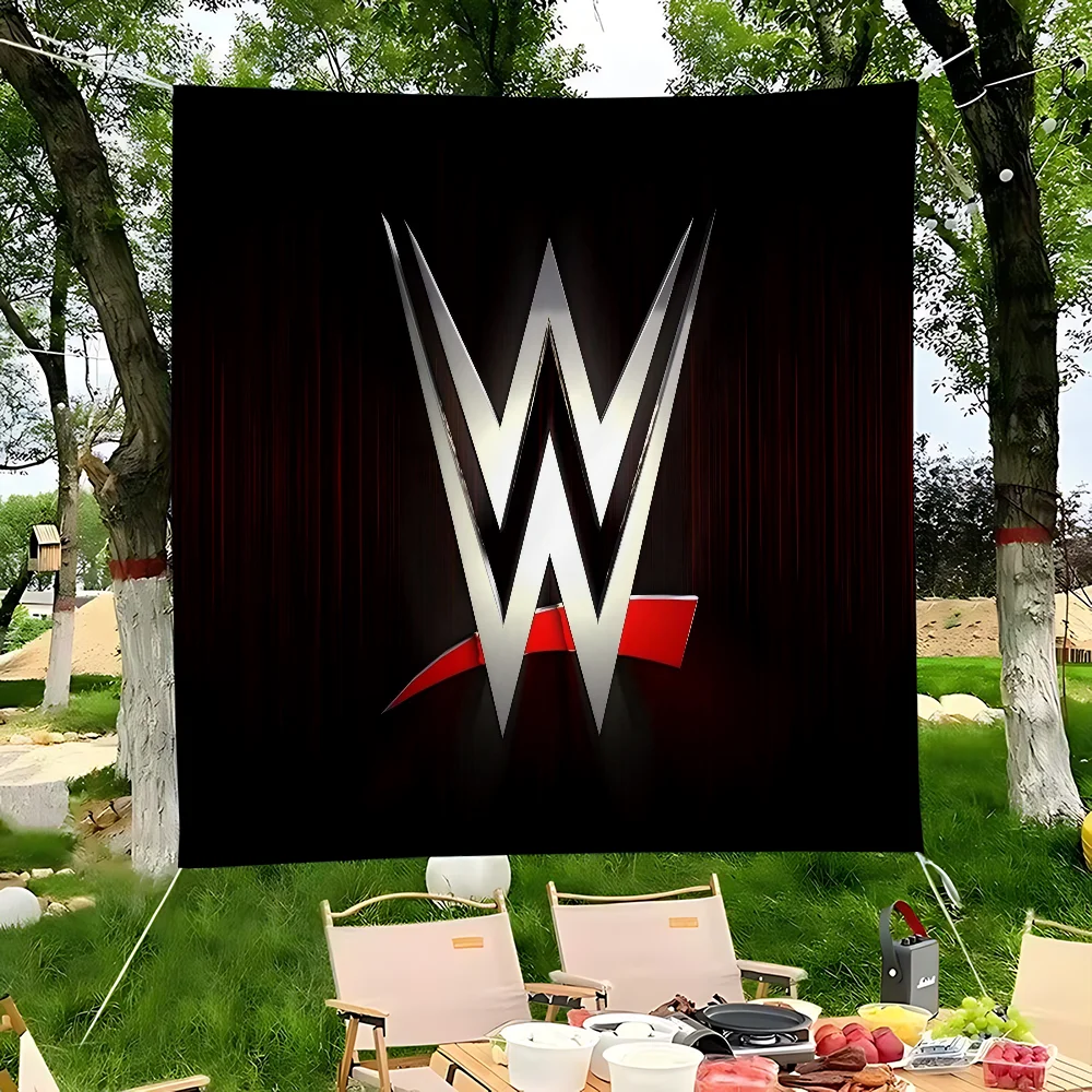 لافتة حفلات شركة WWE WrestleMania ذات الطباعة المتقدمة للإعلان التجاري