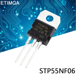 10PCS/LOT STP55NF06 TO-220 P55NF06 TO220 55NF06 new MOS FET transistor