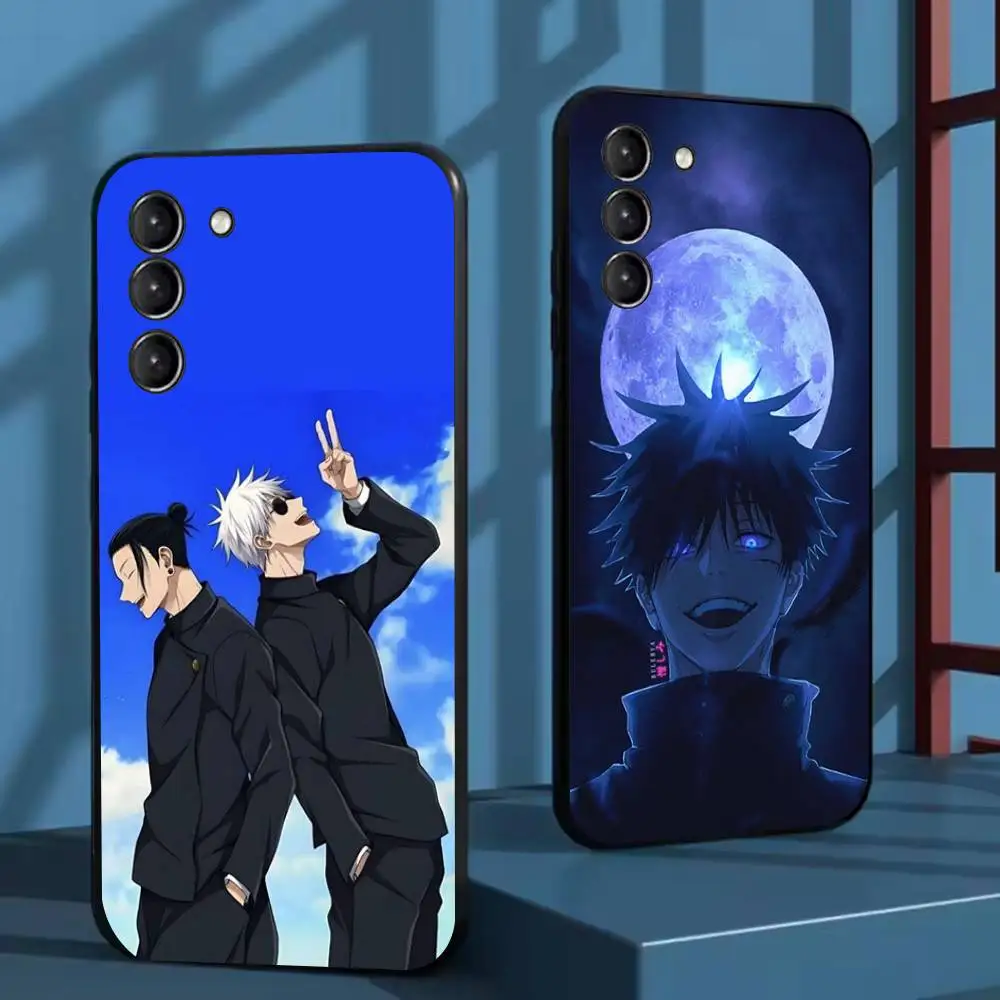 

J-Jujutsu K-Kaisen Anime Phone Case For Samsung Galaxy A 91,80,73,72,71,53,52,51,22,5G Shockproof Soft Black Cover