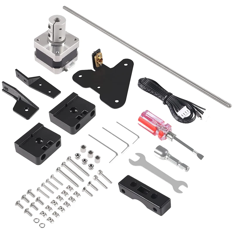 Ender 3 Dual Z Axis Lead Screw Upgrade Kit 42-34 motore passo-passo 365mm T8 vite di comando per Creality Ender 3 Ender 3 Pro Ender 3 V2