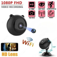 Portable 1080P HD Mini Wifi Camera Smart Home Security IR Night Vision IP Camcorder Micro Secret Body Cam Built-in Battery Espia