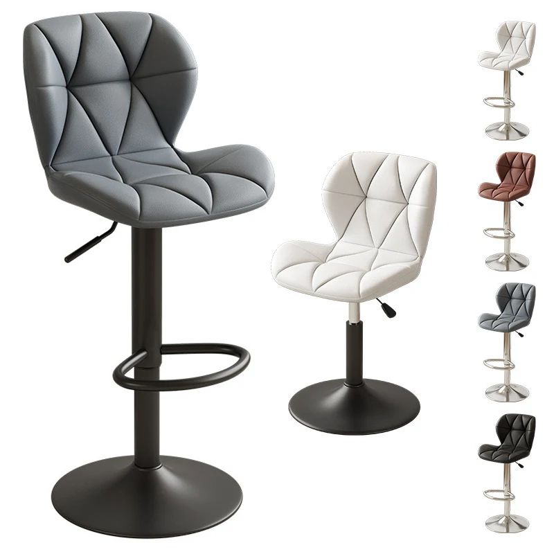 

Wholesale Hotel Commercial Furniture Stools Gas Lift Swivel Bar Chairs Kitchen Luxury Design Room Chair