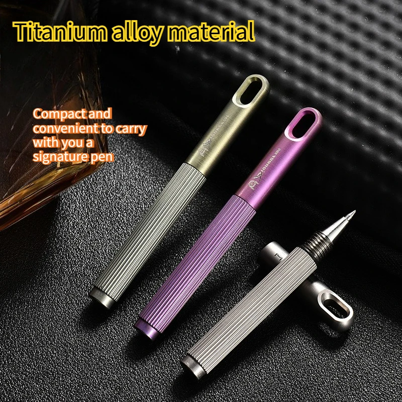 

Titanium Alloy Outdoor Mini Tactical Pen Signature Pen Portable Hiking and Mountaineering Metal Pen Small Tool
