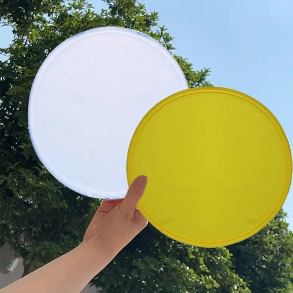 

Collapsible Portable Nylon Round Summer for Outdoor Child Toy Circular Fan Folding Fans