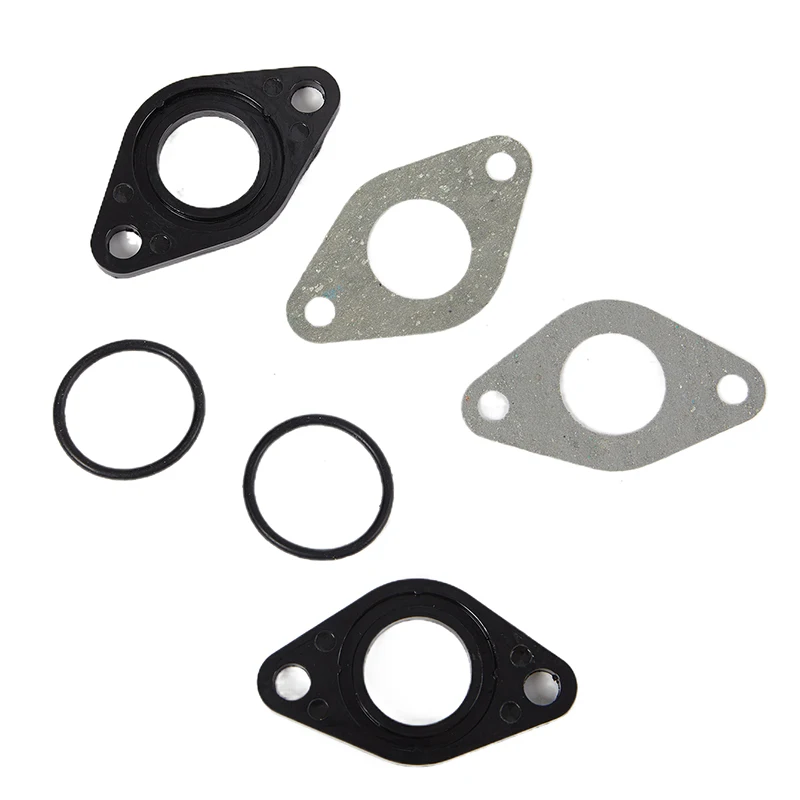 2 Sets Carburetor Intake Manifold Pipe Gasket Spacer Seal For Chinese 70cc-125cc Engine Dirt Pit Bike