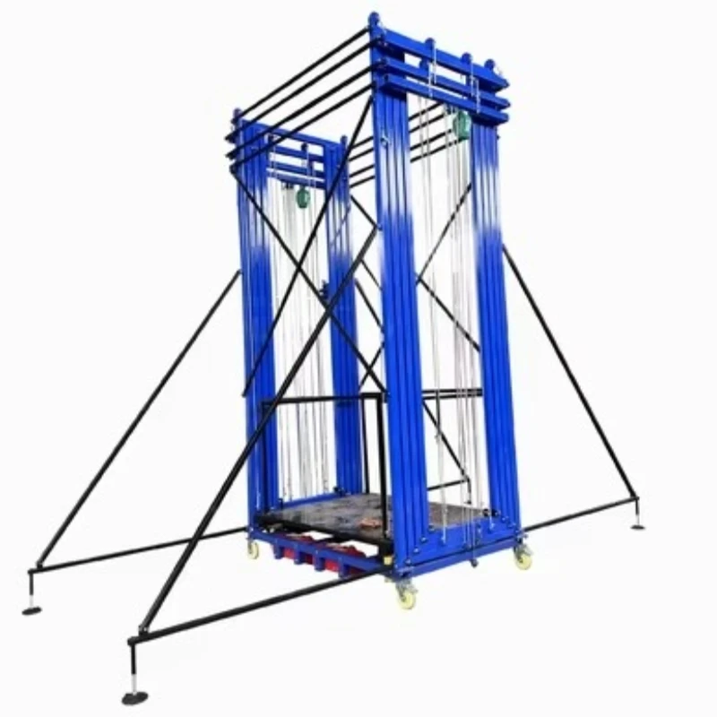 

Electric scaffolding indoor and outdoor decoration electric scaffolding lift