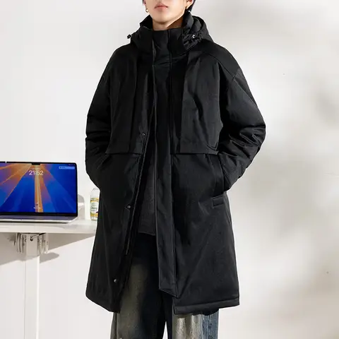 빅 사이즈 9XL 남성용 롱 트렌치 코트 후드 플리스 두꺼운 윈드브레이커 남성 가을 겨울 경량 플러스 라지 오버사이즈 모자 지퍼 빅 사이즈 9XL 남성용 롱 트렌치 코트 후드 플리스 두꺼운 윈드브레이커 남성 가을 겨울 경량 플러스 라지 오버사이즈 모자 지퍼