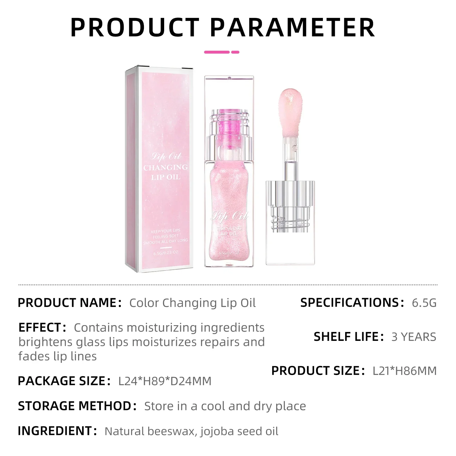 تغيير لون الشفاه النفط مرآة المياه الشفاه الصقيل طويلة الأمد مقاوم للماء كريستال هلام النفط الشفاه تينت ترطيب غير عصا كوب الرعاية