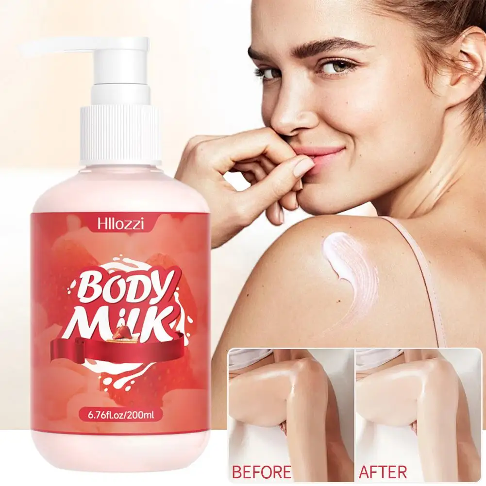 

200 мл Ароматизированный лосьон для тела, глубоко увлажняющий крем, женский лосьон для тела с длительным ароматом вишни, ванили и розы