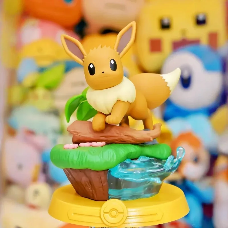 Funism Funism Anime Handmade Adventure Bar Fairy Eevee Series Blind Box Pok é Mon Peripheral Birthday Gift Ornament Collection