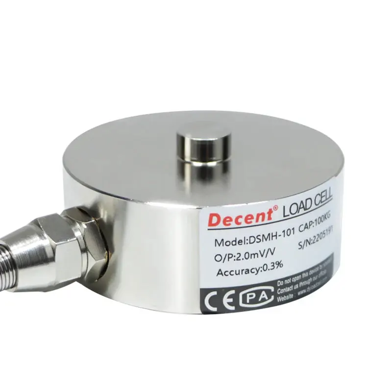 

Mini Force Sensor Manufacturer, Compact Pressure Load Cell Range 50kg-100T, Robust Mini LoadCell